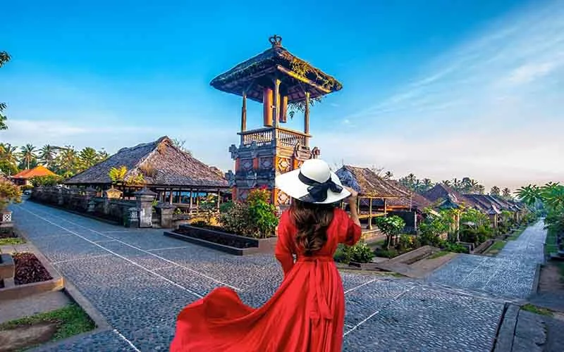 traditional penglipuran village